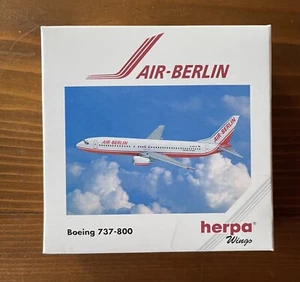 Herpa Wings 511193 Air Berlin 737-800 1:500 Diecast - New! - Picture 1 of 5