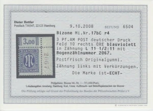 V. AM Post 17 bCz r4 Corner Photo Assessment Hettler ** - Picture 1 of 2