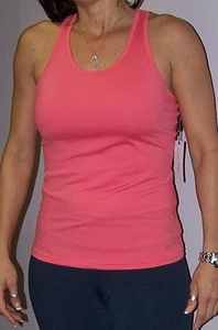 CALVIN KLEIN PERFORMANCE Quick Dry Racer back Tank Work out top Pink/Coral L - Picture 1 of 2
