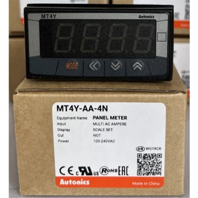 1pcs Brand New AUTONICS MT4Y-AA-4N Panel Meter In Box#QW - Image 1 of 4