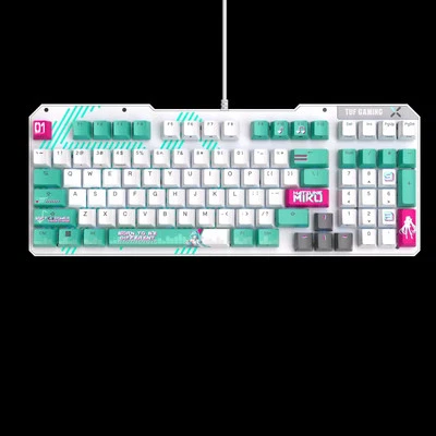 ASUS TX Wired Gaming TX98 Mechanical Keyboard Hatsune Miku Edition - Image 1 of 4
