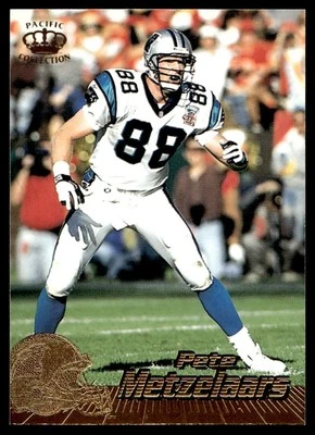 1996 Pacific Crown Collection Pete Metzelaars Carolina Panthers #65 - Image 1 of 2