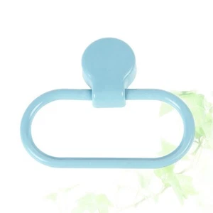 Kunststoff Handtuchhalter Ring Anello Asciugamani Bianco Salviette Küche - Bild 1 von 11