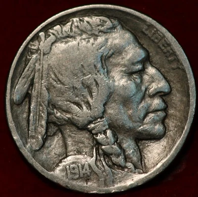 1914 Philadelphia Mint Buffalo Nickel - Image 1 of 2