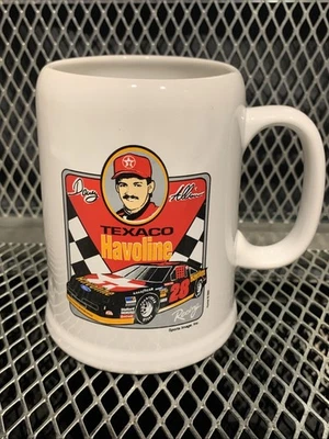 DAVEY ALLISON TEXACO HAVOLINE #28 THUNDERBIRD NASCAR MUG 1991 Sports Image Inc - Image 1 of 4
