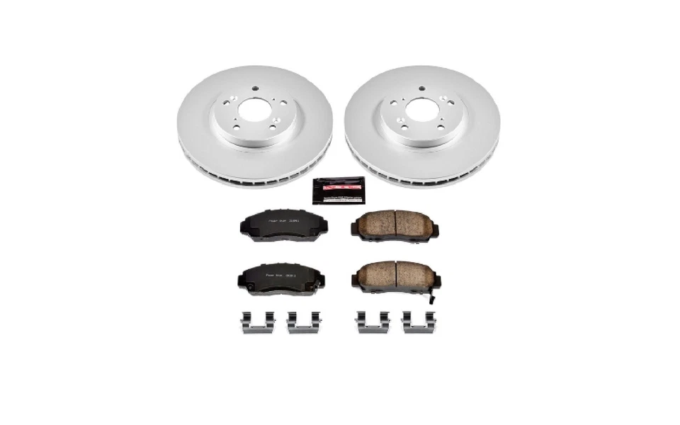Power Stop CRK2292 Z17 Evolution Brake Kit w/ Rotors & Z17 for Front Acura CL Foto 1 de 4