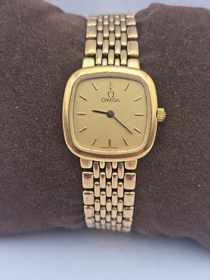 Reloj de pulsera Omega DeVille Cal 1459 21 mm de cuarzo hecho en Suiza para mujer 795.0898.2 Foto 1 de 4