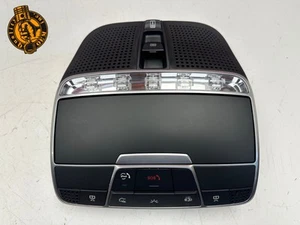 2018-2020 MERCEDES S CLASS W222 SEDAN FRONT OVERHEAD DOME LIGHT LAMP (BLACK) OEM - Bild 1 von 10