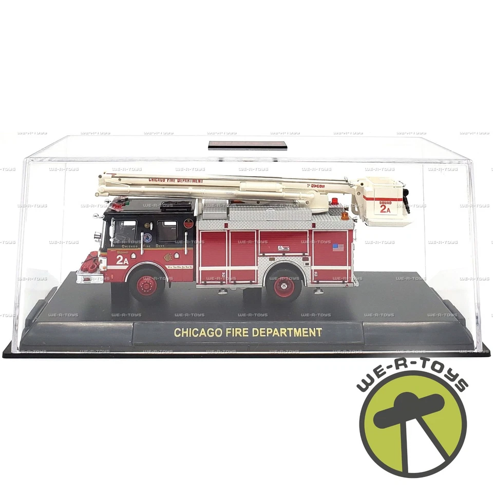 Code 3 Chicago Fire Dept. Squad 2A Snorkel Limited Edition 2005 Vehicle #12646 - Image 1 of 4