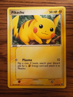 Pokemon 2004 Pokemon Ex Fire Red Leaf Green Pikachu card, mint condition - Image 1 of 4
