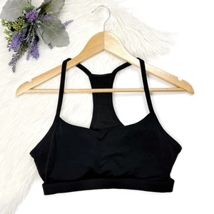 Reggiseno sportivo Fabletics donna Peri stringato supporto medio nero taglia S - Foto 1 di 6