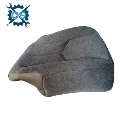 Cubierta de asiento de tela gris ceniza inferior del lado del conductor para GMC Sierra 1500 2500 2003-2007 Foto 1 de 4