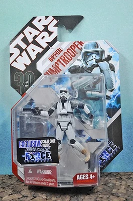 Экшн-фигурка Star Wars 30th Anniversary Imperial Jumptrooper 3,75 дюйма 2007 новая - Изображение 1 из 3
