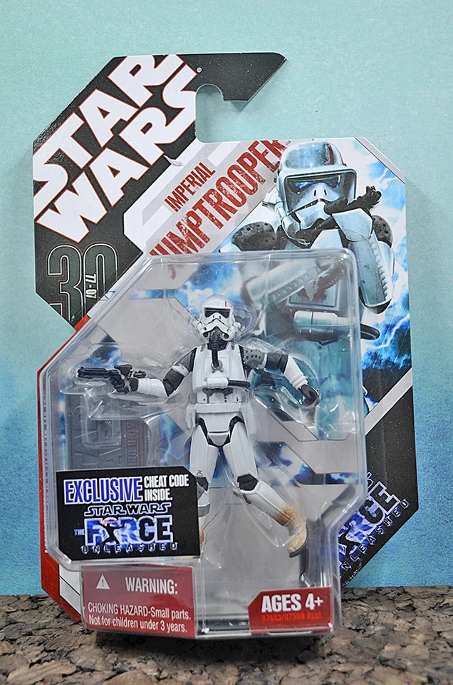 Figura de acción Star Wars 30 aniversario Imperial Jumptrooper 3,75" 2007 nueva Foto 1 de 3