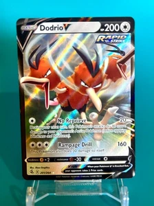 Dodrio V #201 Pokemon Karte - Fusion Strike 201/264 NM Holo Rare Full Art TCG - Bild 1 von 4