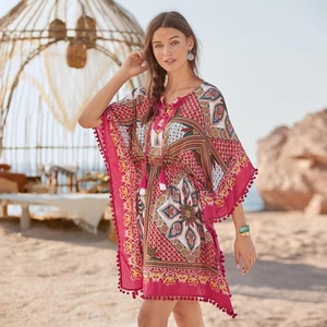 Sundance Dress Small Atzi Top Bohemian Casual Lightweight Vacation Beach Pool - Picture 1 of 7