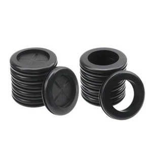 Rrina 12Pcs 2 Inch Rubber Grommet Kit Drill Round Hole Firewall Hole Plugs Do... - Picture 1 of 6