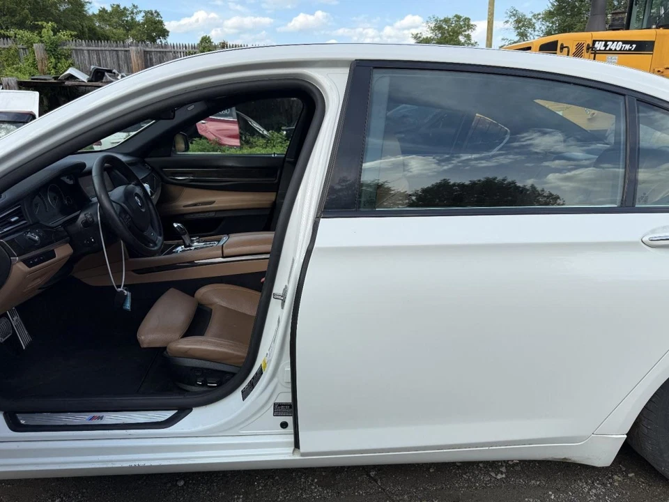 2009-2015 宝马 750i 左驾驶员侧摇杆带柱白色 — 第 1/4 张图片