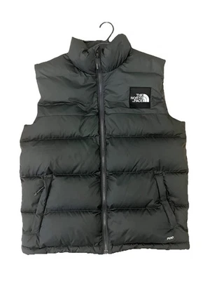 The North Face Nuptse 700 Down Puffer Gilet Mens M Slate Grey GREAT CONDITION - Image 1 of 4