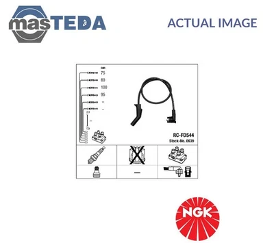 0639 IGNITION CABLE SET LEADS KIT NGK FOR MAZDA 121 III 1.3 1.3L 37KW,44KW - Image 1 of 4