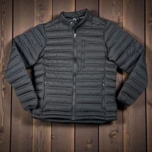 Chaqueta acolchada aislante negra BRP Bombardier para hombre M abrigo de invierno Ski-Doo Can-Am - Imagen 1 de 11