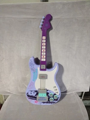 Hannah Montana Pop Star Electric Guitar Plays Songs Disney WORKS Purple Plastic - Image 1 of 4