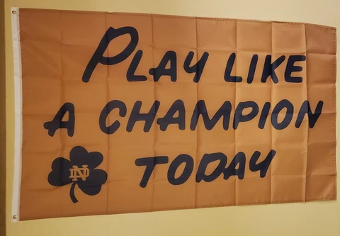 Notre Dame Fighting Irish 3x5  Flag/Banner  #194 Cover