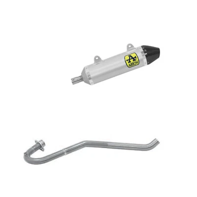 ESCAPE COMPLETO ARROW PARA MALAGUTI XTM / XSM 125 2019 THUNDER TITANIO CARBY - Imagen 1 de 3