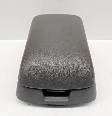 2007-2012 Hyundai Santa Fe Center Console Gray Leather Armrest Lid Storage OEM Foto 1 de 4