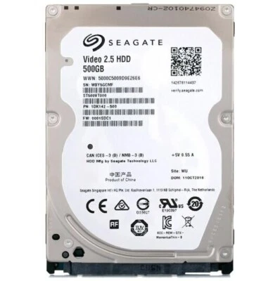 Seagate  500GB ST500VT000 5400RPM 16MB SATA 2.5" Laptop HDD Hard Drive - Image 1 of 3