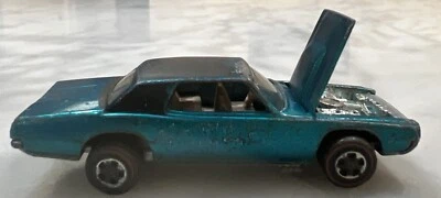 De colección 1967 Hot Wheels Redline Custom T Bird interior gris aguamarina EE. UU. Foto 1 de 4