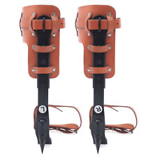 Tree Climbing Spikes Pads Adjustable Climber Strap Gaffs for Climbing Hunting