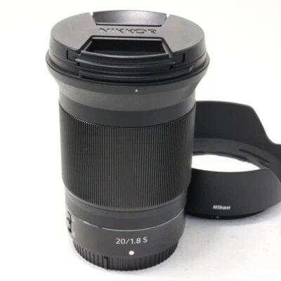 Near Mint NIKON NIKKOR Z 20mm F/1.8 S Prime Lens For Mirrorless z Mount #20048 - Image 1 of 3
