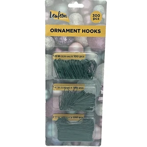 300 Christmas Ornament HOOKS Xmas Ball Tree Decoration Hangers 2.5 inch (6.45cm) - Picture 1 of 3