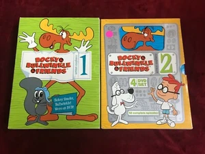 ROCKY & BULLWINKLE & FRIENDS: SEASONS 1 & 2 (Jay Ward) [DVD] - FREE SHIP! - Imagen 1 de 2