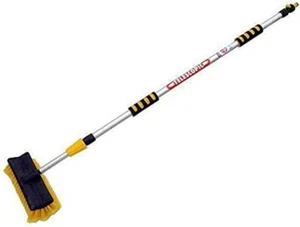 2m Extendable Aluminium Car Wash Brush Telescopic Hose Heavy Duty Non-Scratch - Picture 1 of 3