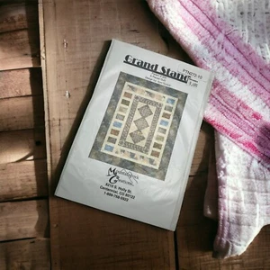 "Grand Stand" Quilt Pattern By Mountainpeek Creations #328 Pieced 54.5" x 67.5" - Picture 1 of 4