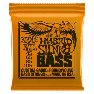 Ernie Ball Hybrid Slinky Bass Strings 45-105 Genuine UK Stock Not Chinese Copies - Image 1 of 2