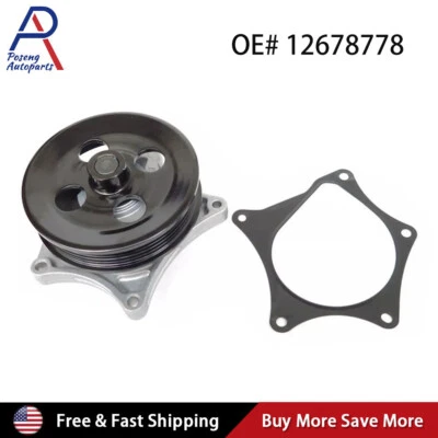 New Engine Water Pump for Buick Encore 2016-2019 Chevrolet Equinox 2018-2021 GMC - Image 1 of 4