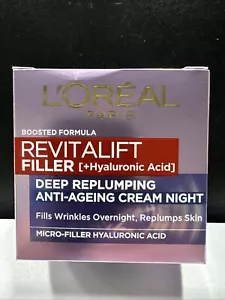 Revitalift by L'Oreal Paris Filler +HA Deep Replumping Night Cream 1.69oz(50ml) - Picture 1 of 12