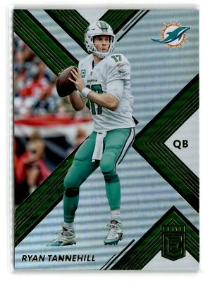 Ryan Tannehill  Miami Dolphins 2017 Donruss Elite Football Green  #58 - Image 1 of 2