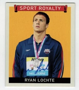 2007 Upper Deck Goudey Sport Royalty Ryan Lochte #SR-RL Auto Signed Rookie Card - Picture 1 of 2