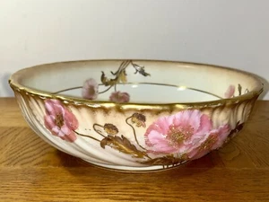 Limoges by Alfred Lanternier Victorian Antique Wash Bowl T551 ULTRA RARE PIECE - Picture 1 of 13
