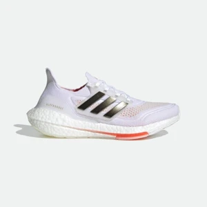 Adidas Womens Ultraboost 21 Tokyo Running Shoes Triple White S23840 Size 5 - Picture 1 of 9