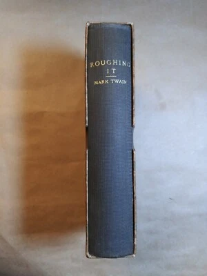 ROUGHING IT BY MARK TWAIN 1872  EDITION HAS FIRST ISSUE POINTS - Image 1 of 4