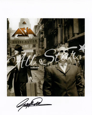 ASIA - Geoff Downes (Keyboards) Yes & The Buggles Signed Photograph 05 (MC) Cover