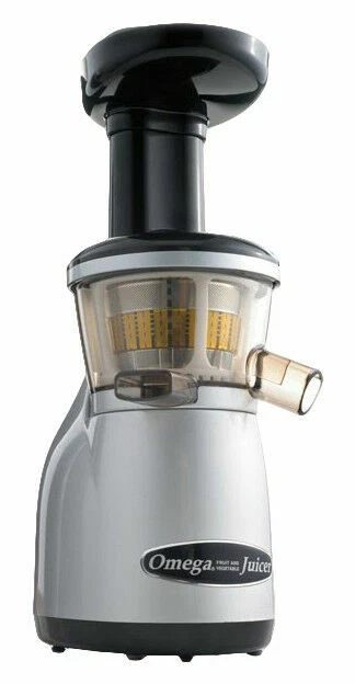 Omega VRT330S Dual-Stage Vertical Low Speed Masticating Juicer - Silver