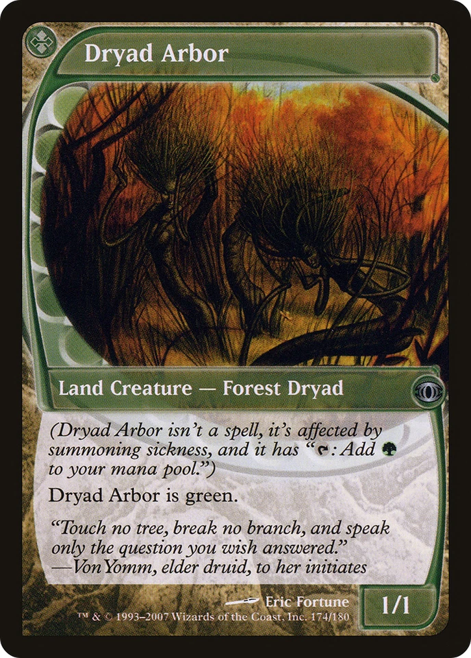 Dryad Arbor X1 - Future Sight - MTG - U174 - 4RCards - Image 1 of 1
