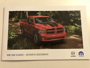 2018 DODGE RAM CLASSIC 1500 Accessories 20-page Original Sales Brochure - Foto 1 di 1