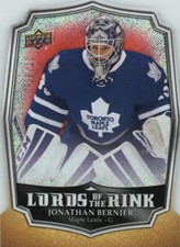 2014-15 Upper Deck Overtime Lords of the Rink Red Jonathan Bernier #10/10 AG1914